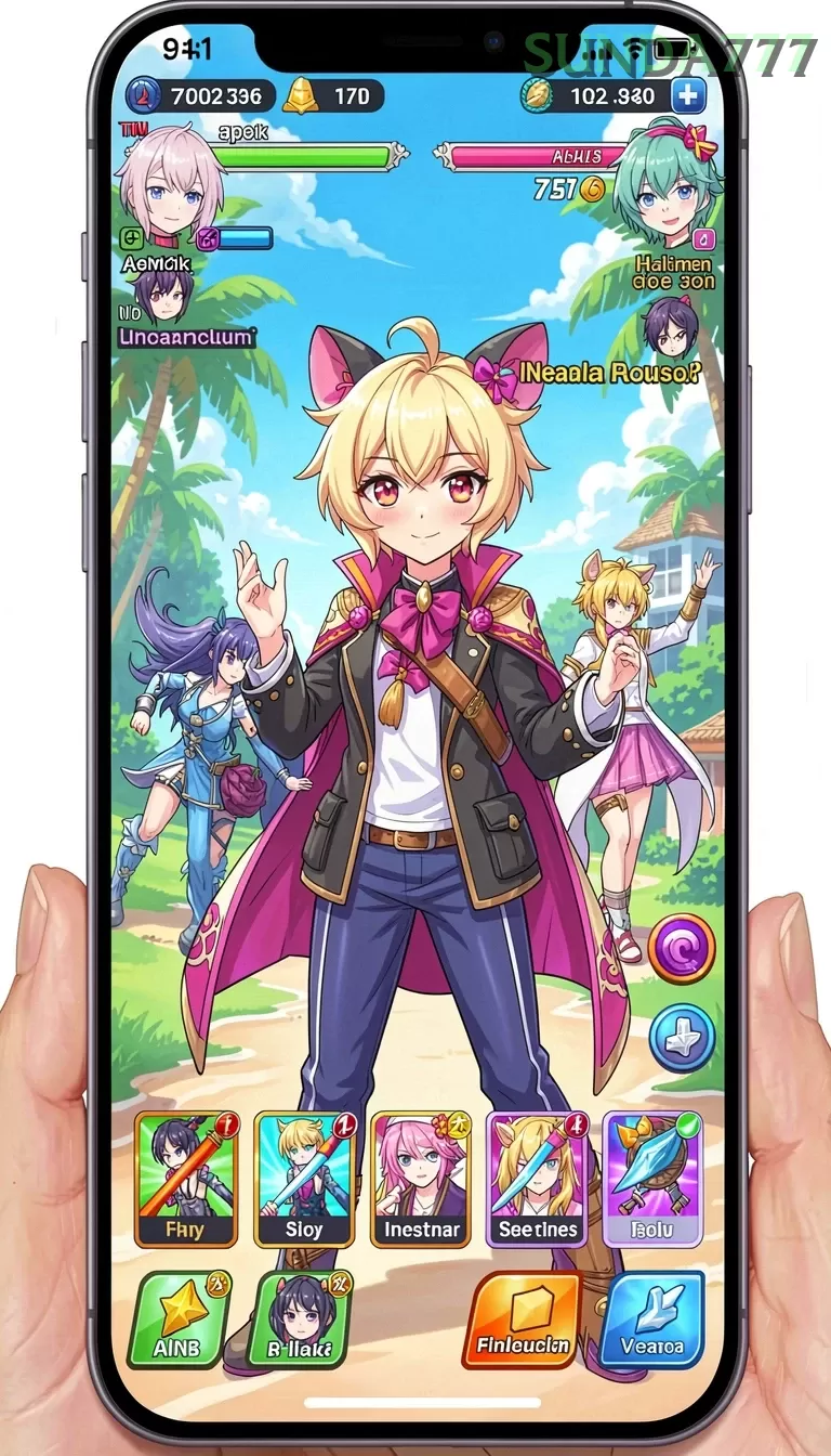 Cuplikan layar EVENTS — aktivitas
