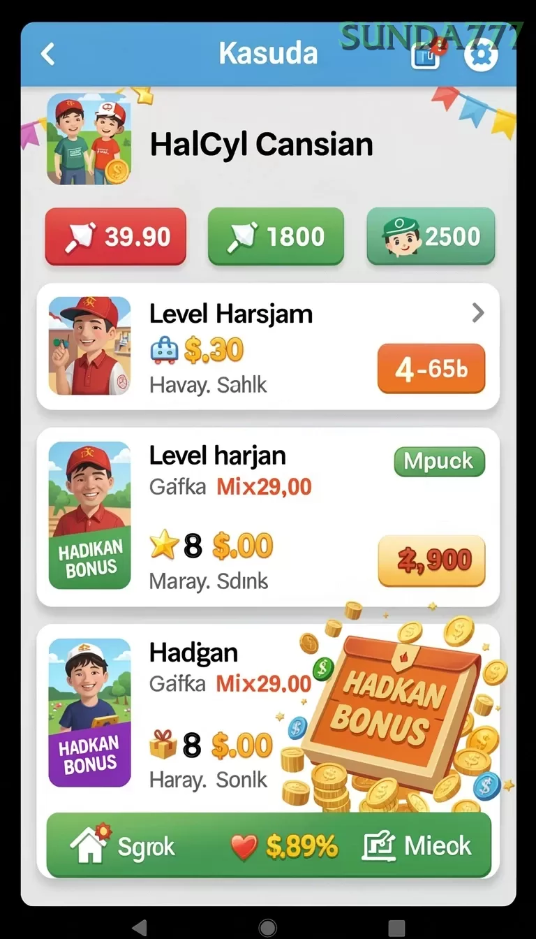 Cuplikan layar JVS88 — pengaturan akun